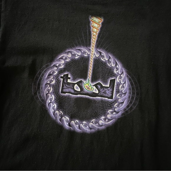 Vintage 2000'S Anvil TOOL band T-shirt size M - Picture 2 of 6